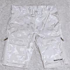 マークアンドロナ　ショートパンツ　極美品　ホワイト　白　ロゴ　極美品 2025年最新】MARK&LONA メンズ ショートパンツ・ハーフパンツの
