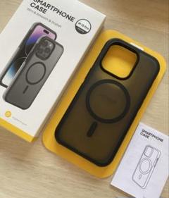 ☘️iPhone 15 Pro ケース Magsafeエアバッグ保護 ブラック