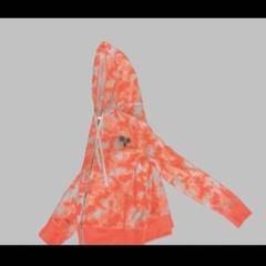 NEON ORANGE TIE DYE HOODIE 435T パーカー NEON ORANGE TIE DYE HOODIE 435T パーカー