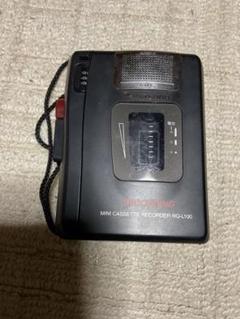 パナソニック／ミニカセットレコーダー・RQ-100-K【説明書箱付き