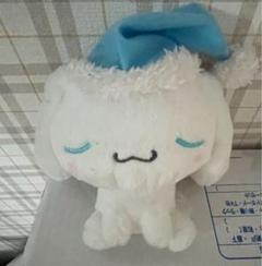 青い帽子のホワイトぬいぐるみ - メルカリ