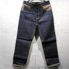 【新品/送料込】Ｍサイズ★ノンウォッシュ切替デザインデニム★MA