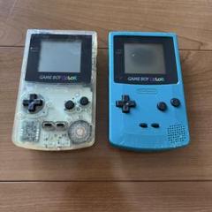 ゲームボーイカラー本体　ジャンク品　まとめ売り 任天堂 ゲームボーイカラー本体 2台まとめ売り ジャンク品