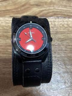 FOSSIL - フォッシル腕時計 BIGTIC レザーリストバンド 蓄光針