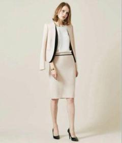 BEIGE. ベイジ　スカート　セットアップ　フォーマル　ウール　黒　L〜XL BEIGE. ベイジスカートセットアップフォーマルウール黒L〜XL