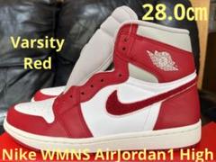 Nike WMNS AirJordan1 High OG Varsity Redのサムネイル
