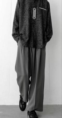 パンツ Casper John Boucle damage slacks 優先配送 CASPER WEAR - slacks/ブークレダメージスラックス