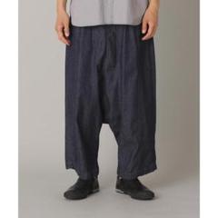 パーティを彩るご馳走や ZUCCa 24AW サルエルデニムパンツ S 定価49,500円 イージー パンツ