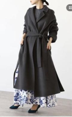 最終価格　VERMEIL par iena　フリンジ付きロングコート 美品 迷ったらコレ！VERMEIL《2大人気コート》｜VERMEIL par iena