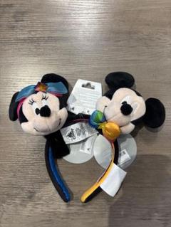 【美品】カリフォルニアディズニー限定ミッキー型カチューシャ カリフォルニアディズニー ミッキー アイスクリームカチューシャ