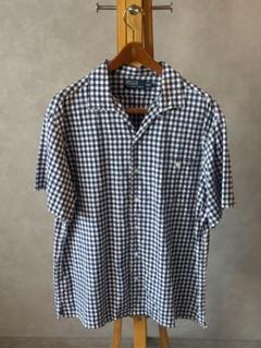 Polo 開襟ストライプシャツ　希少❗️ 7/27 Today's 20:00 JST new arrival】 . 1990s Polo by Ralph