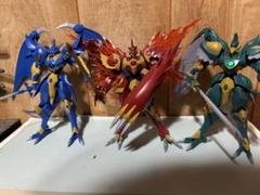 モデロイド　レイアース・セレス・ウィンダム　3体セット　素組　ジャンク品のサムネイル