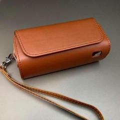1アイコス イルマ 用 iqos iluma レザー ケース 茶 ブラウン
