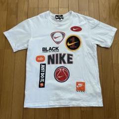 【メッセージペイント】コムデギャルソンxナイキ WネームTシャツ メッセージペイント】コムデギャルソンxナイキ WネームTシャツ