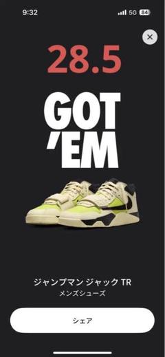 Travis Scott × Nike Jordan Jumpman 28.5のサムネイル