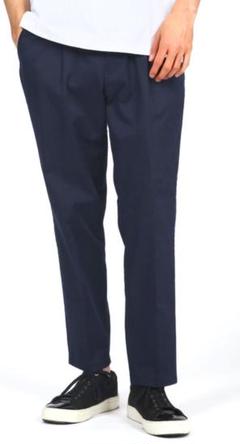 LANVIN en bleu スマートパンツ