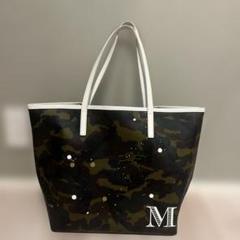 ジャンティバンティ迷彩トートバッグ Mロゴ付き - メルカリ