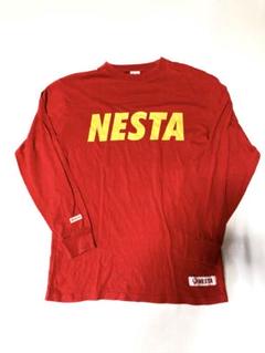 NESTA ネスタ　ロングスリーブTシャツ　レッド　Mのサムネイル