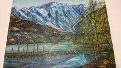 絵画　油絵　無名の画家さんです。 絵画 油絵 無名の画家さんです。