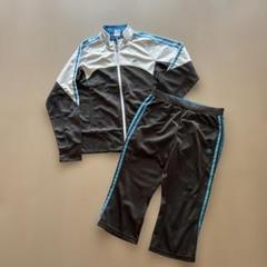 adidas ジャージ　上下　パンツはミドル丈