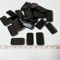 30個 長皿 魚皿 ミニチュア ドールハウス ハンドメイド 食器 和食 黒