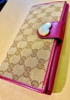 GUCCI グッチ 長財布 傷擦れ等あります。使用するうえでの機能面に不具合は GUCCI グッチ 長財布 傷擦れ等あります。使用するうえでの機能面