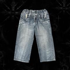 【00s_Archive】DenimDoubleWaistPants平成グランジ