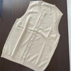 新品　未使用　Mademoiselle ＮＯＮ ＮＯＮ 綿　麻ベスト Mademoiselle NON NON ベスト - メルカリ