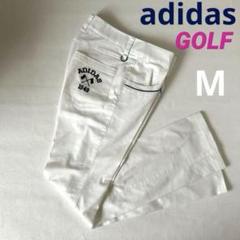 adidas GOLF ホワイトパンツ M