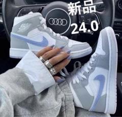 Nike Wmns airjordan 1 mid wolf gray
