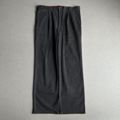 (古着)00s papas ワイドデニムスラックス ブラック cityboy 古着)00s papas ワイドデニムスラックス ブラック cityboy