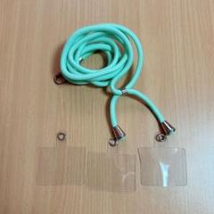 スマホストラップ 首掛けストラップ ネックストラップ ミントグリーン