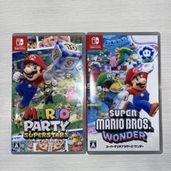 マリオ　Switch ソフト　3点まとめ売り Switch ソフト まとめ売り - メルカリ