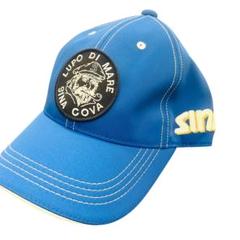 【新品未使用品　タグ付】 シナコバ　 キャップ　帽子　ゴルフ　ブルー　日本製