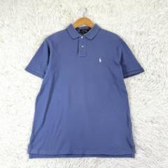 24SS✨ ポロラルフローレン ポロシャツ CUSTOM SLIM FIT 青