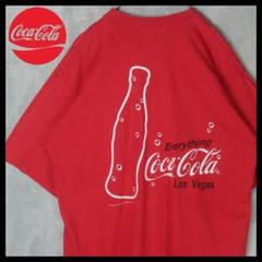 【希少】コーラ Tシャツ USA製 赤 2XL オフィシャル ビンテージ 一点物
