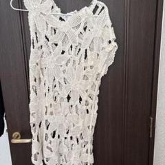 ZARA アシンメトリーニットジャケット org.jpg