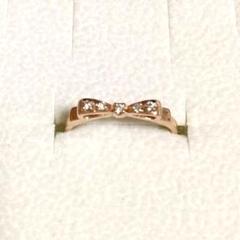 ヴァンドーム青山♡D0.20CT✨プラチナリボンダイヤモンドリング ヴァンドーム青山♡D0.20CT✨プラチナリボンダイヤモンドリング