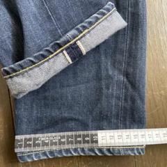 美品 DENHAM デンハム GRADE MIJSHASHIKO 加工 33 日本製 DENHAM ストレートデニム ダメージ加工 デンハム サイズ33