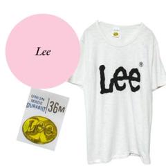 【リー】Lee♡半袖Tシャツ♡カジュアル♡ビッグロゴ♡シンプル♡ゆったり【М】
