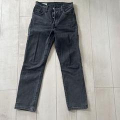 levi'sリーバイス　501グレー ダメージ加工ストレートデニム　W32L32 501」デニムパンツ オリジナルストレート【自宅で試着、返品送料