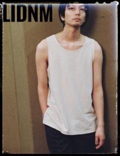 【美品】LINEN SLUB TANK TOP raw white　Sサイズ