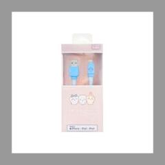 【新品未使用】ちいかわ Lightning対応 同期＆充電ケーブル（ハチワレ）