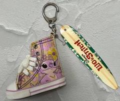 レア 貴重 リロ&スティッチ ハイカット スニーカー キーホルダー