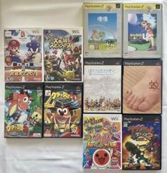 PS2のゲームソフト10点 　マリオ＆ソニック クラッシュ みんゴル 塊魂