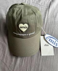 emis キャップ　グリーン　新品未使用 07cb56e1d3bb9a873e5fc8544e8dc6