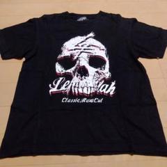 LEFLAH スカルプリント Tシャツ ブラック
