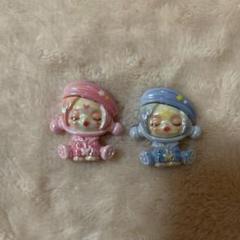 SP ちゃんのピンクと水色のビーズのセット