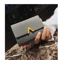g76○お洒落 Vデザイン 財布 名刺入 カードケース 定期入 大容量 808