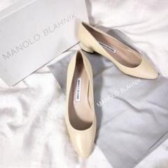 MANOLO BLAHNIKマノロブラニクListonyリストニーパンプス茶 MANOLO BLAHNIKマノロブラニクListonyリストニーパンプス茶